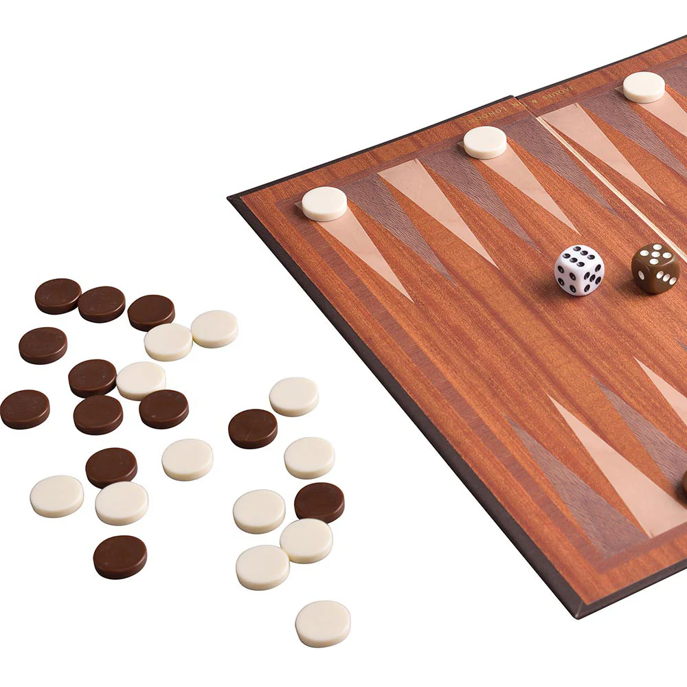 Folding Backgammon Set - Backgammon Board & Pieces - Image 3