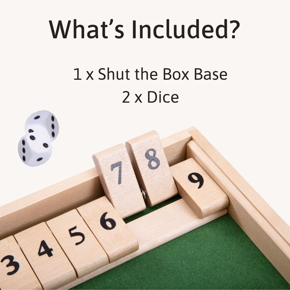 Deluxe Shut the Box - 9 Numbers - Image 4