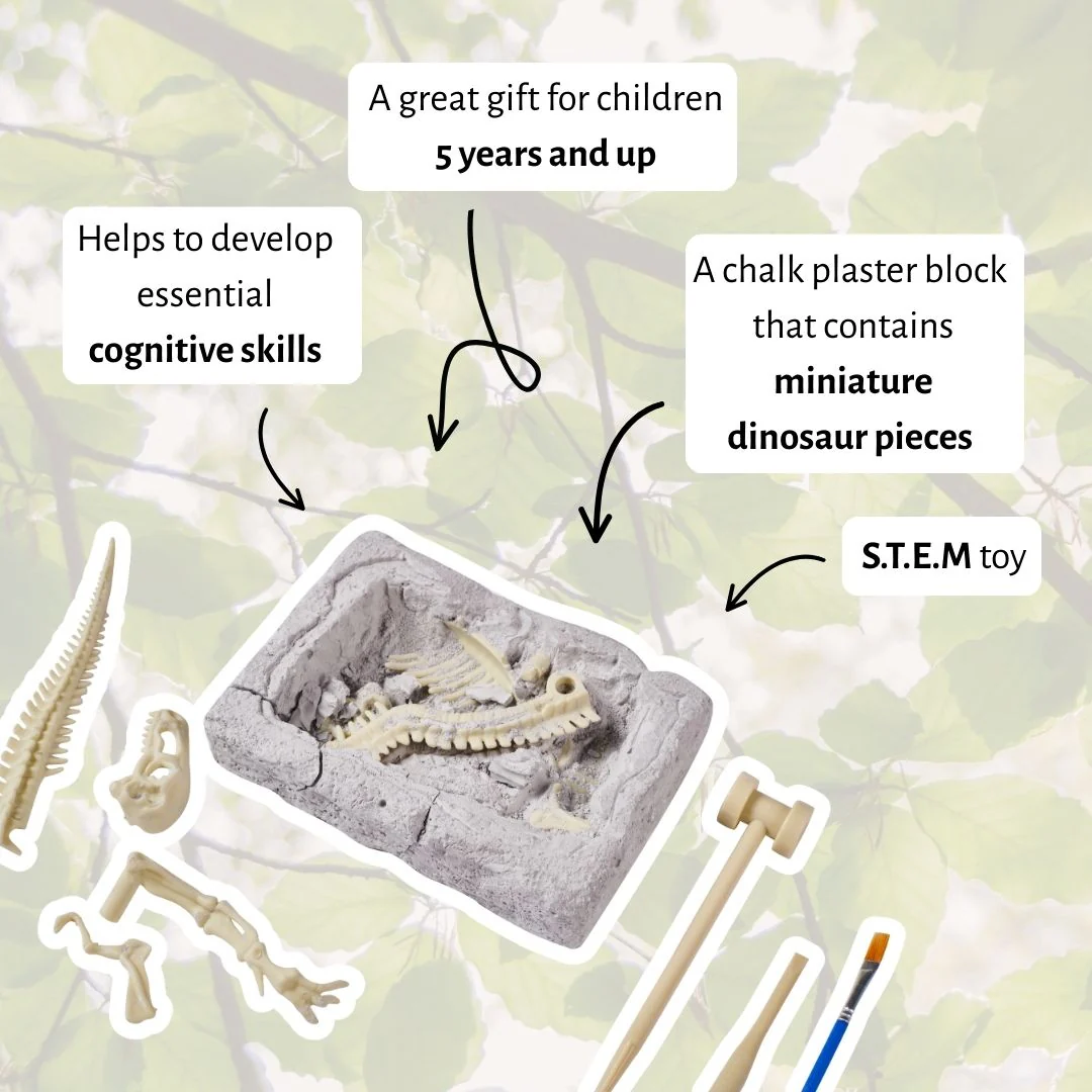 Dinosaur Digging Toy - Excavation Kit For Kids - Image 3