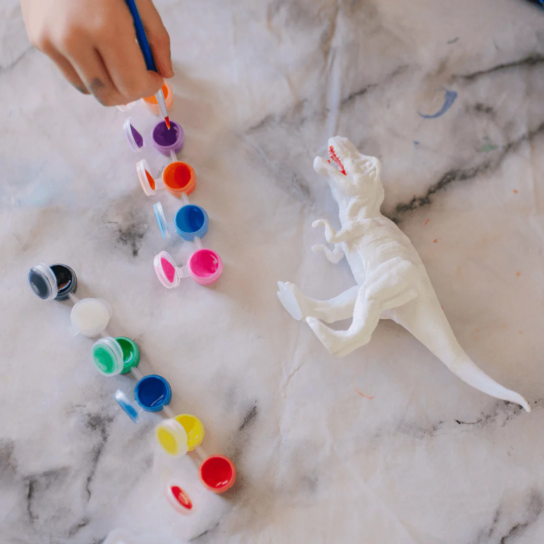 Dinosaur Paint Set - Dinosaur Figures & Paints - Image 3