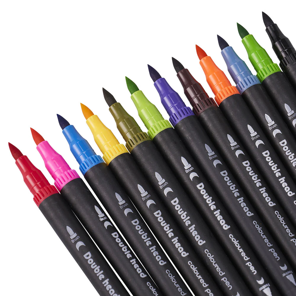 Dual Tip Colouring Pens - Image 3