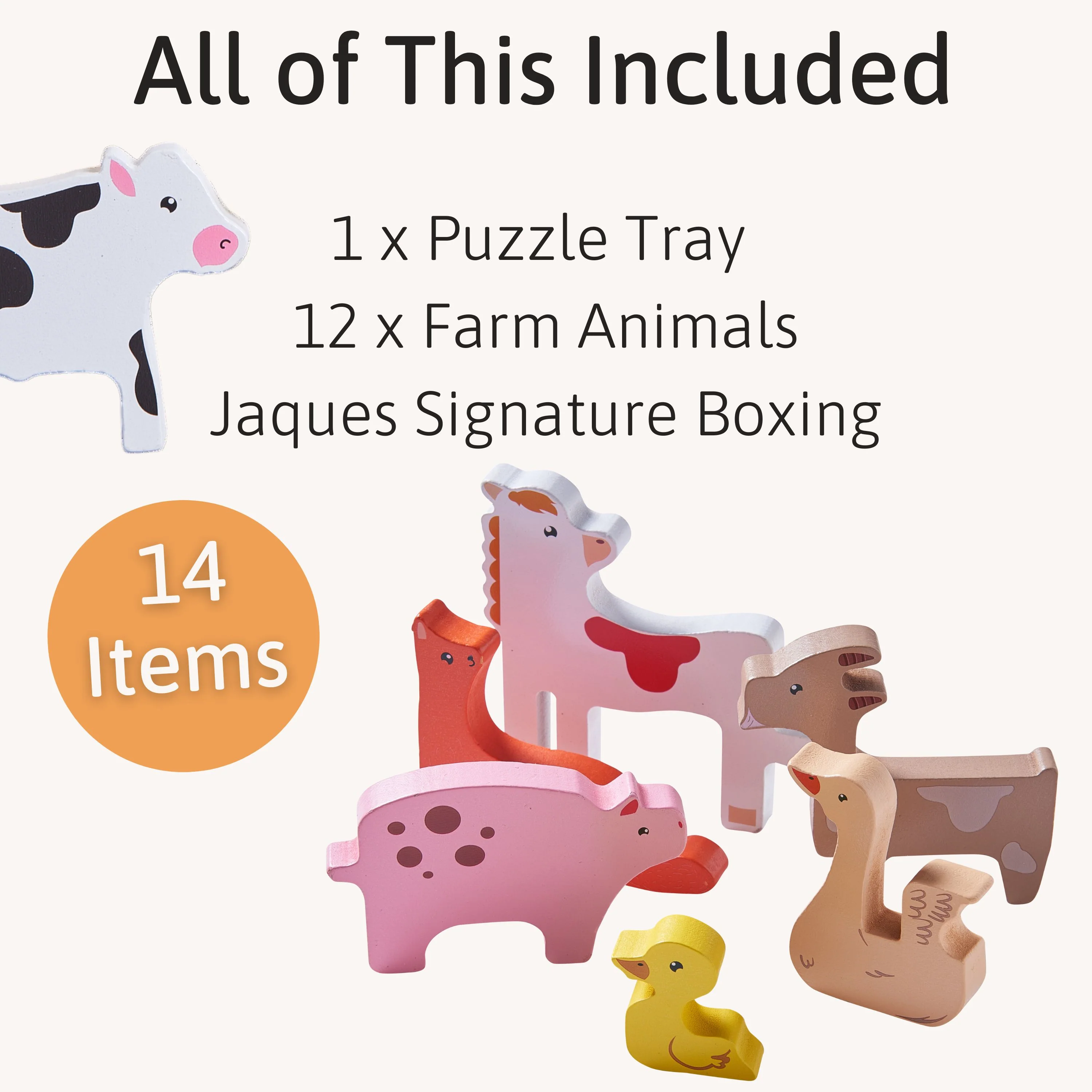 Wooden Animals - Farmyard Puzzle - Image 3