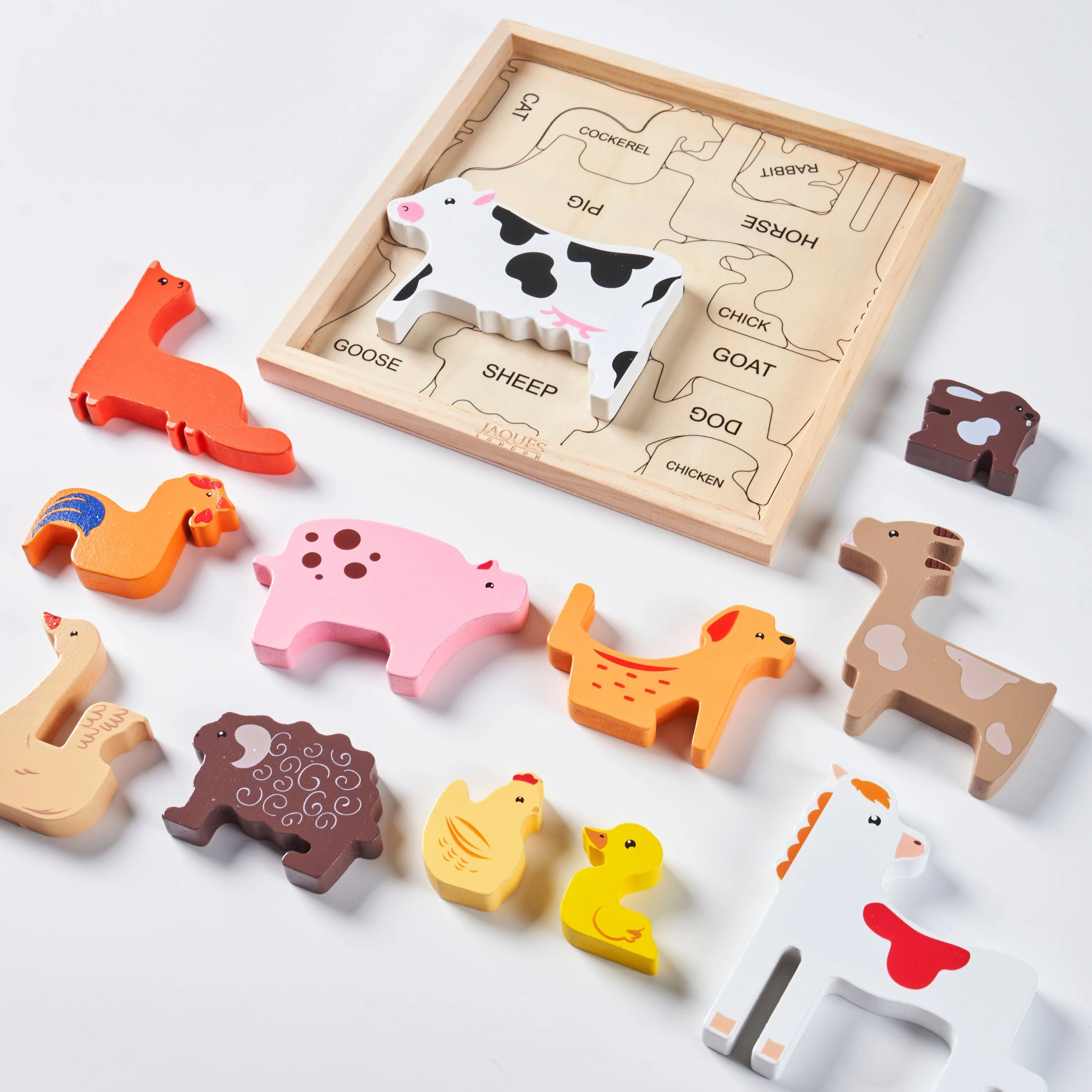 Wooden Animals - Farmyard Puzzle - Image 6