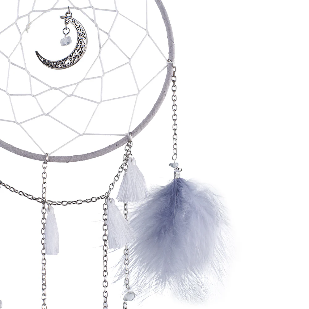 Grey Dream Catcher - DIY For Kids - Image 3