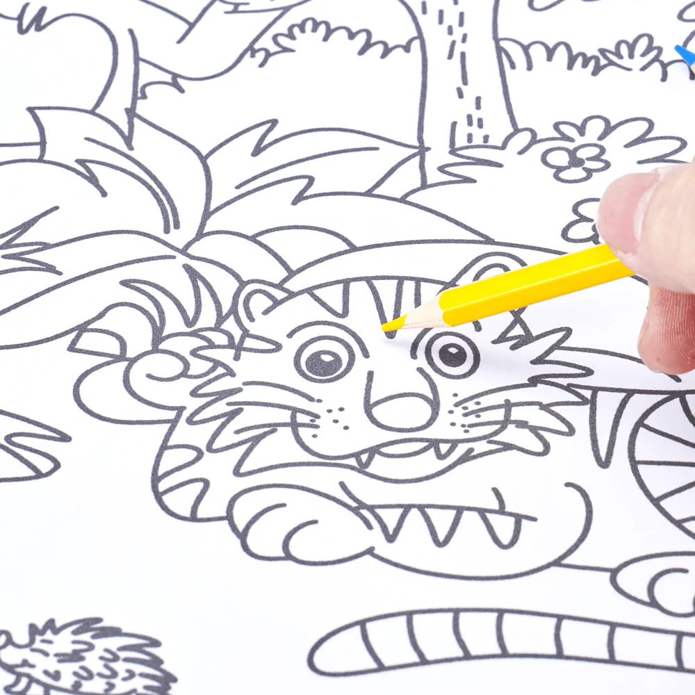 Jungle Colouring Roll - Image 3