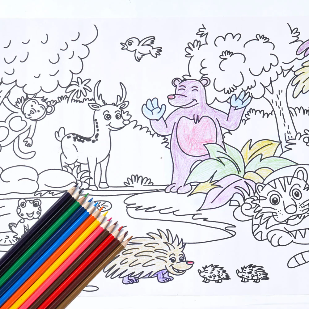 Jungle Colouring Roll - Image 6