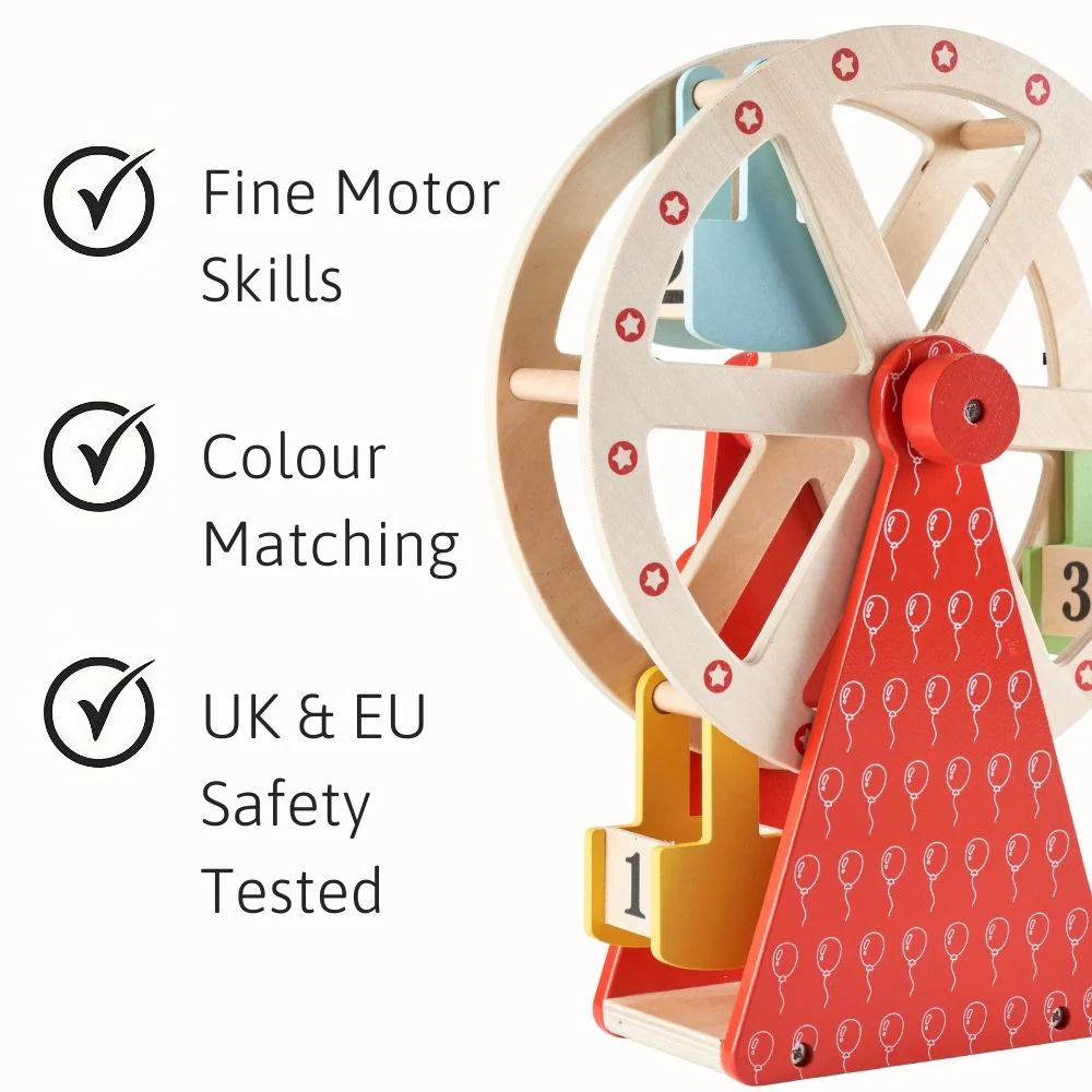 Toy Ferris Wheel - Circus Toddler Toy - Image 5