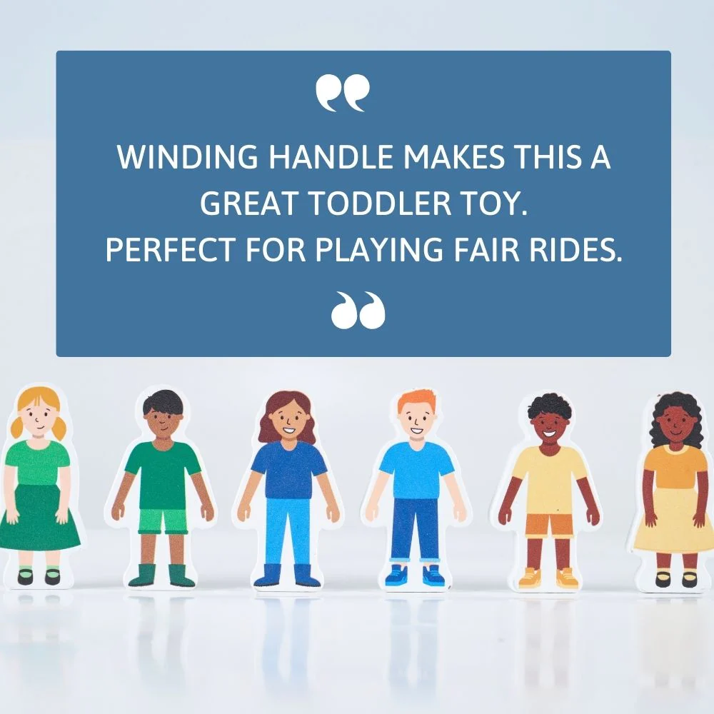 Toy Ferris Wheel - Circus Toddler Toy - Image 7