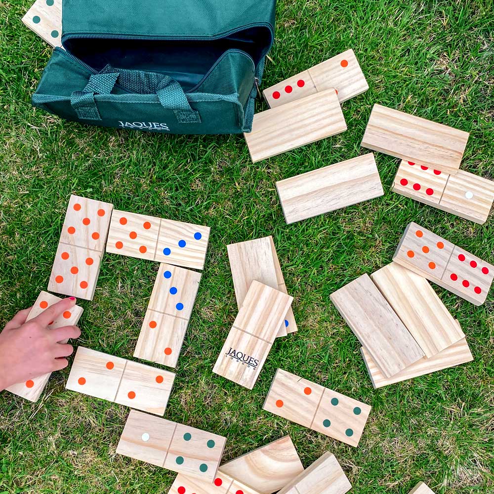 Giant Dominoes - Wooden Dominoes Set - Image 4