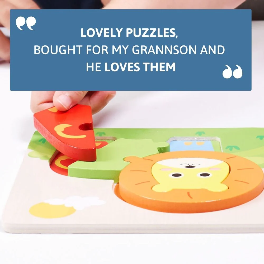 Wooden Kids Puzzle - Animal Puzzle - Image 7