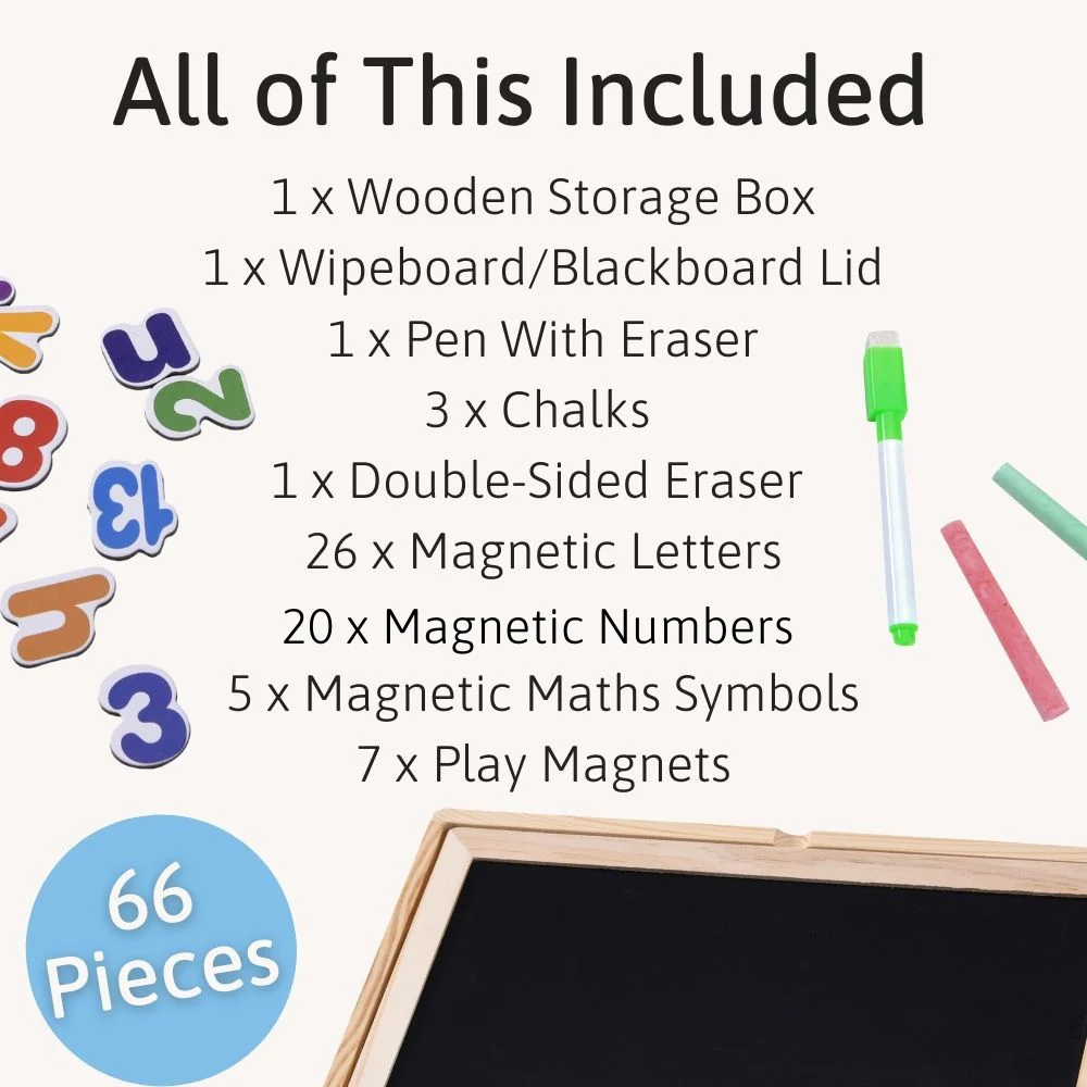 Magnetic Letters & Numbers - Educational Toys for Kids - Image 3