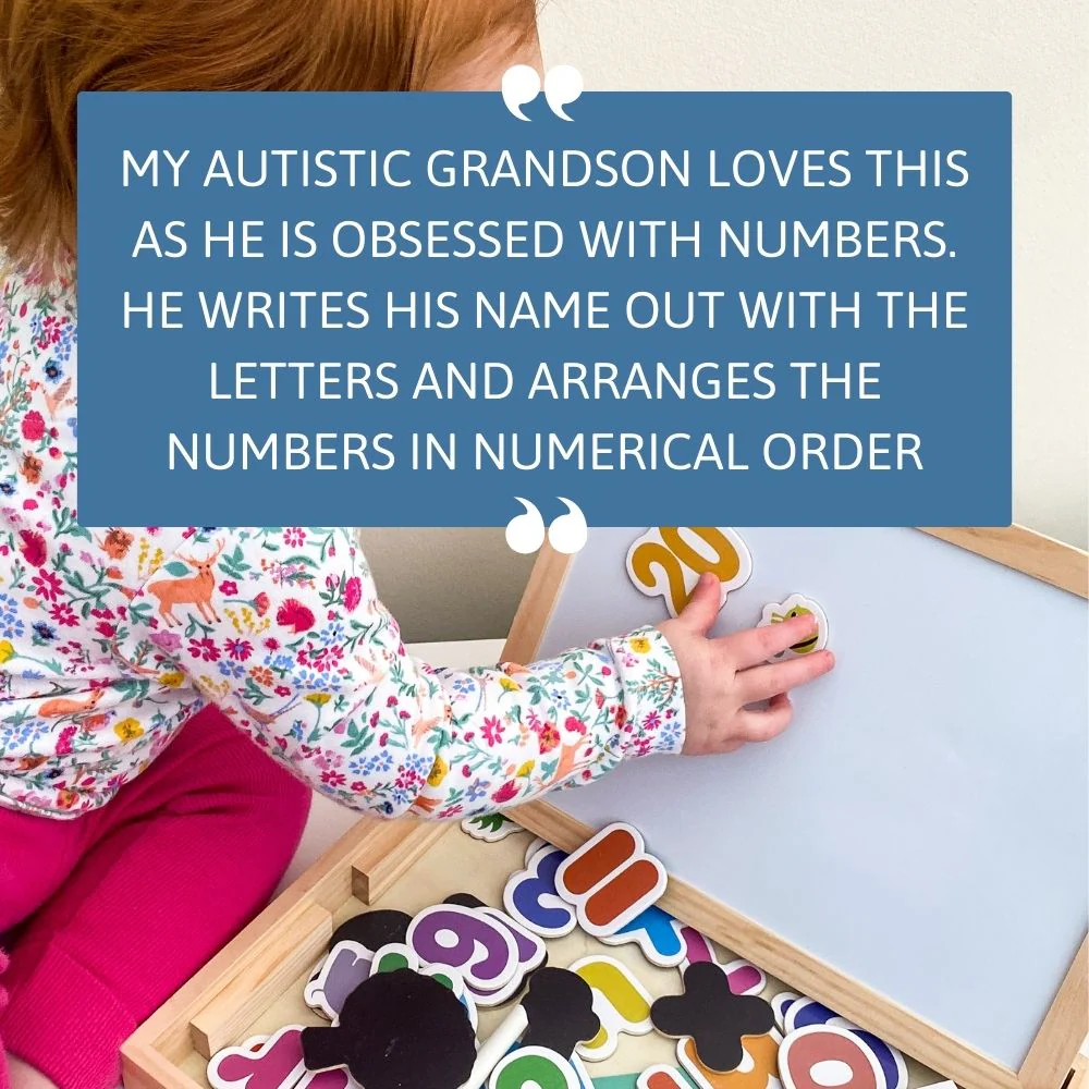 Magnetic Letters & Numbers - Educational Toys for Kids - Image 5