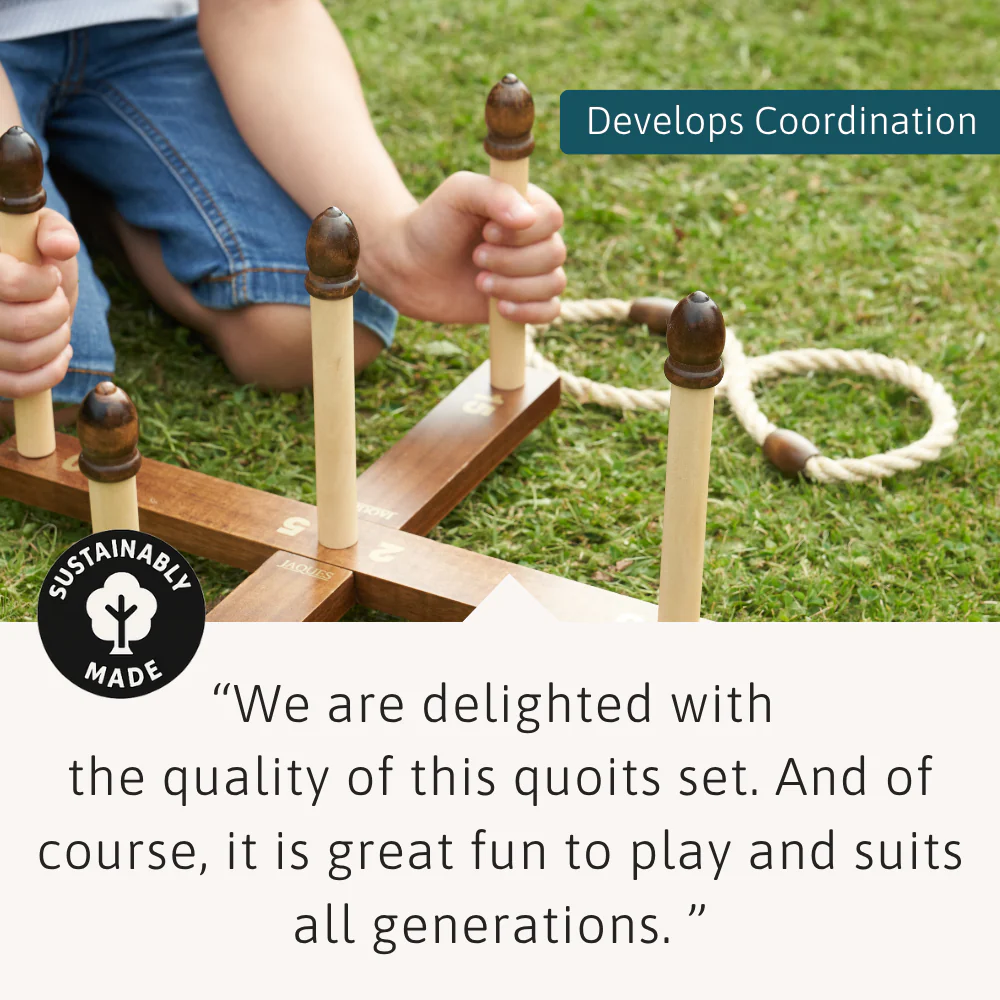 Quoits - Original Quoits - Luxury Solid Wood Quoits Set - Image 5