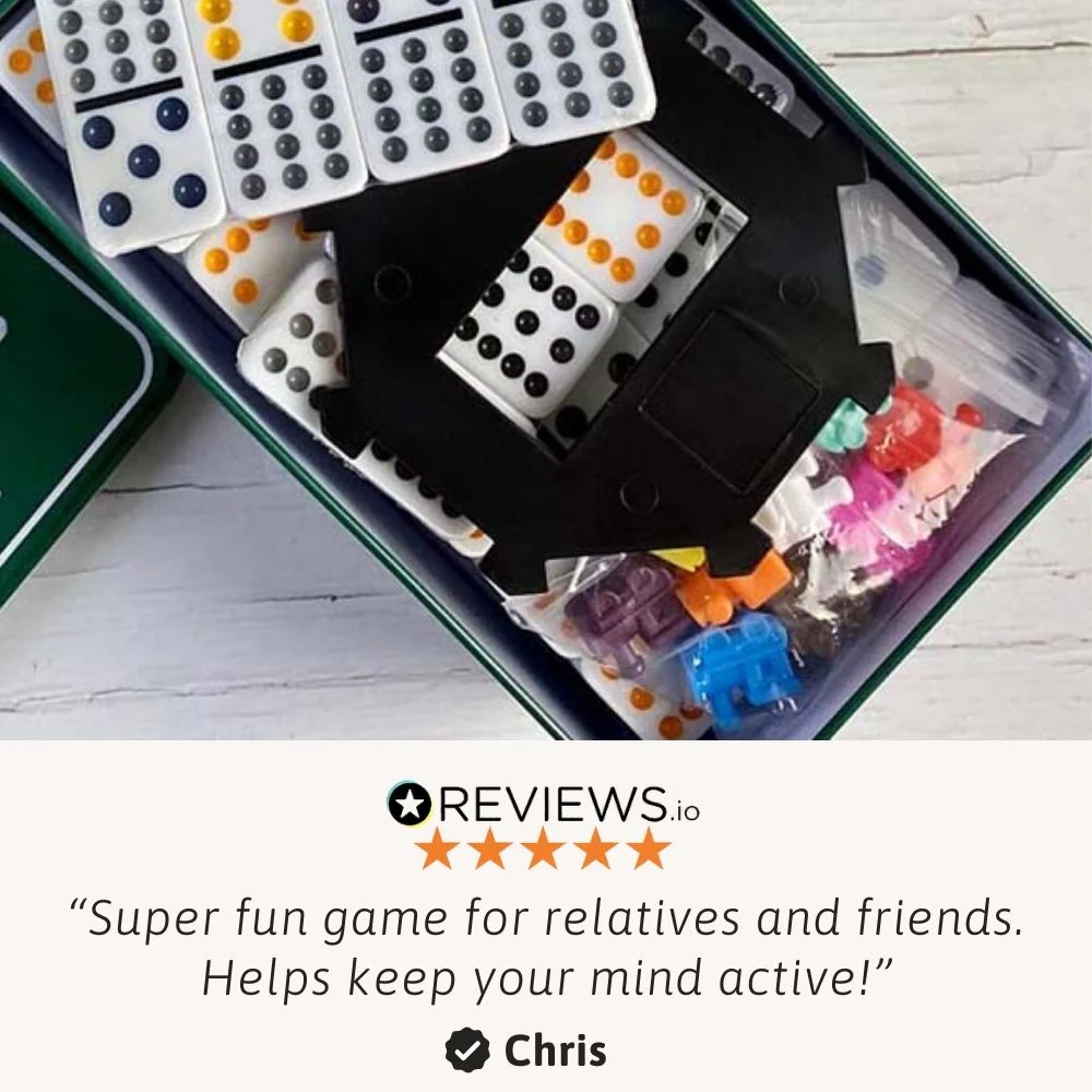Games For Adults - Mexican Train Dominoes - Image 4