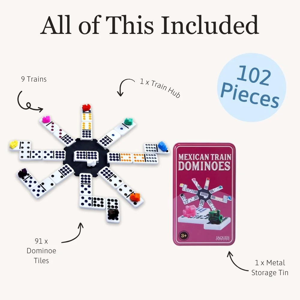 Games For Adults - Mexican Train Dominoes - Image 5