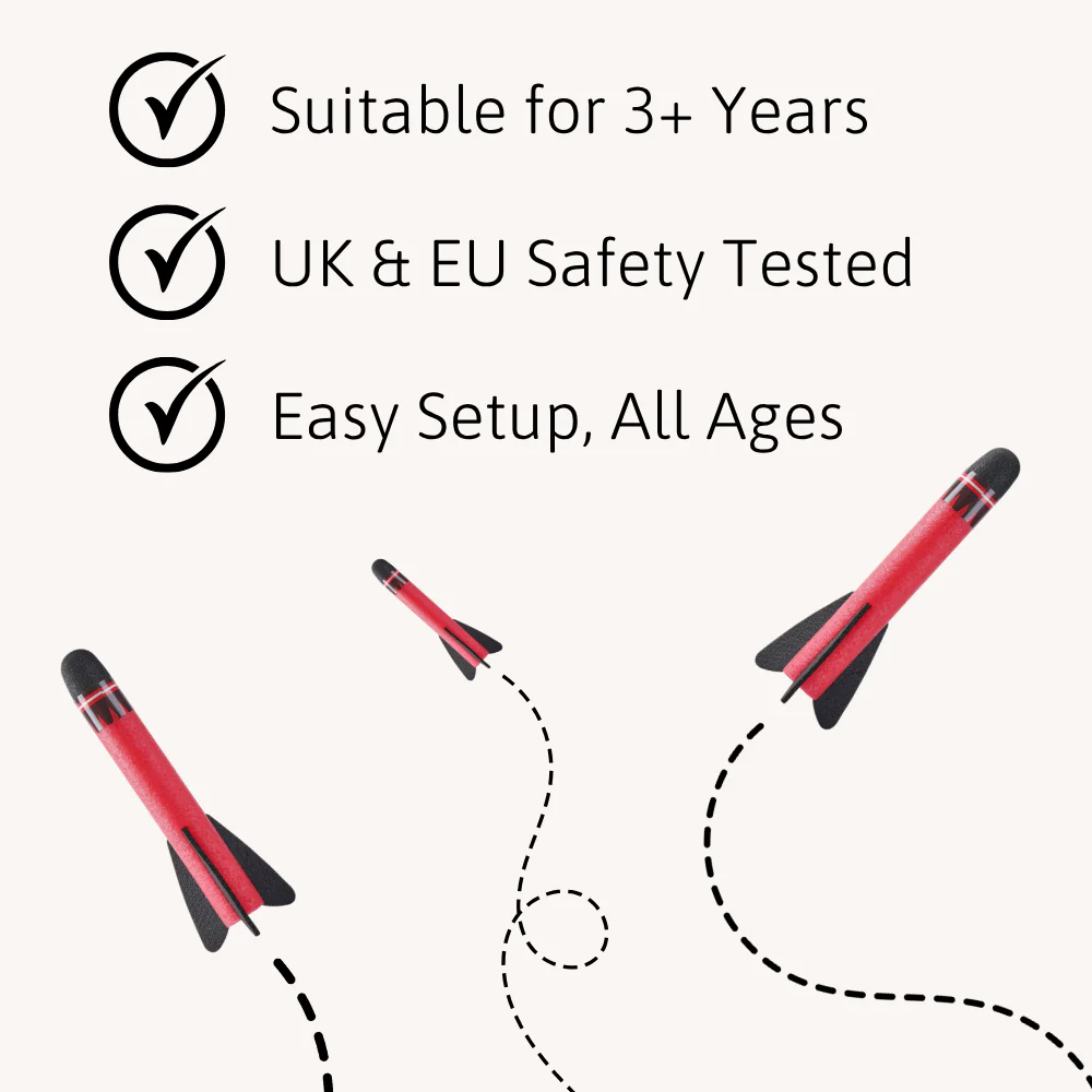 Rocket Launcher - Flying Rocket Toy - Image 5