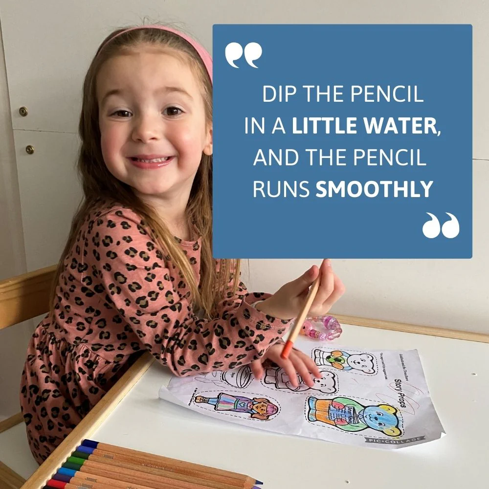 Kids Art Set - Water Colouring Pencils - Image 6