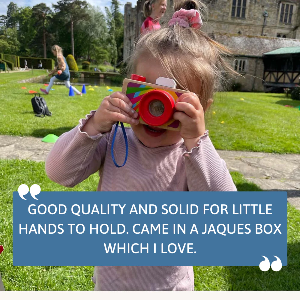 Pretend Play - Wooden Camera Toy - Image 5