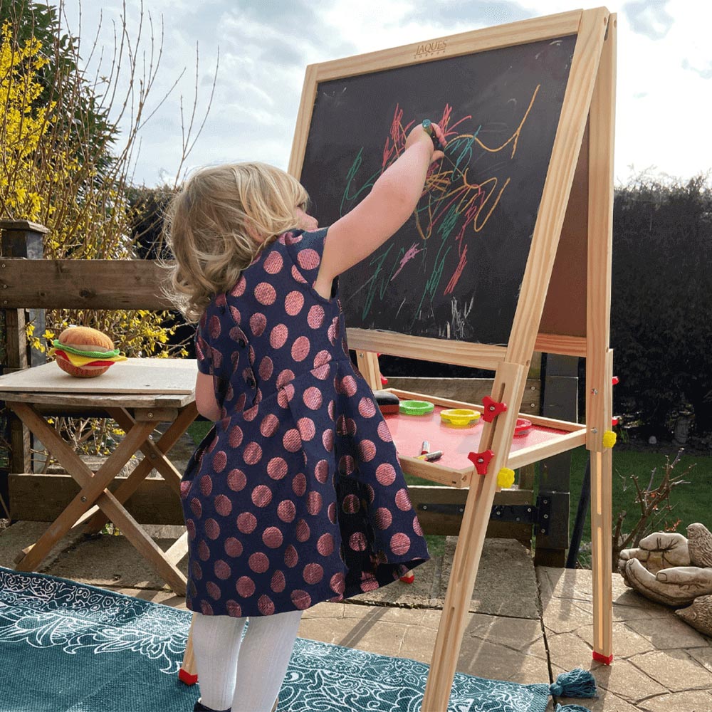Kids Art Easel - Wooden Easel & Stand - Image 3