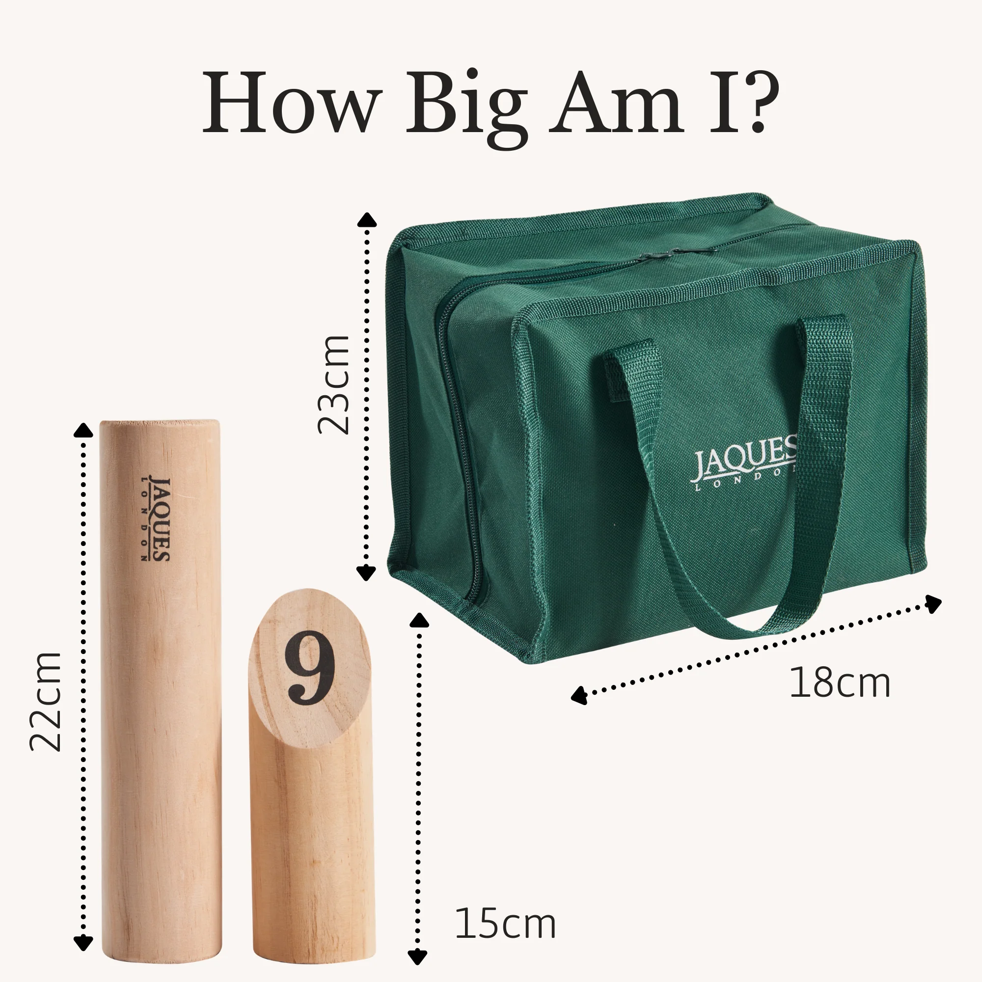 Skittles Game - Wooden Number Skittles - Image 6