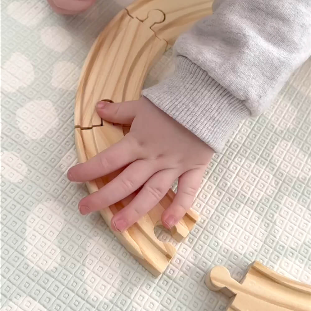 Wooden Train Set - Train for Kids - Image 4