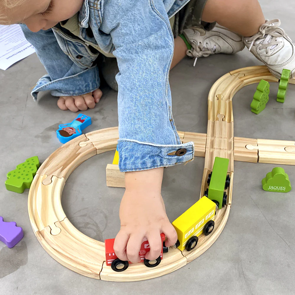 Wooden Train Set - Train for Kids - Image 6