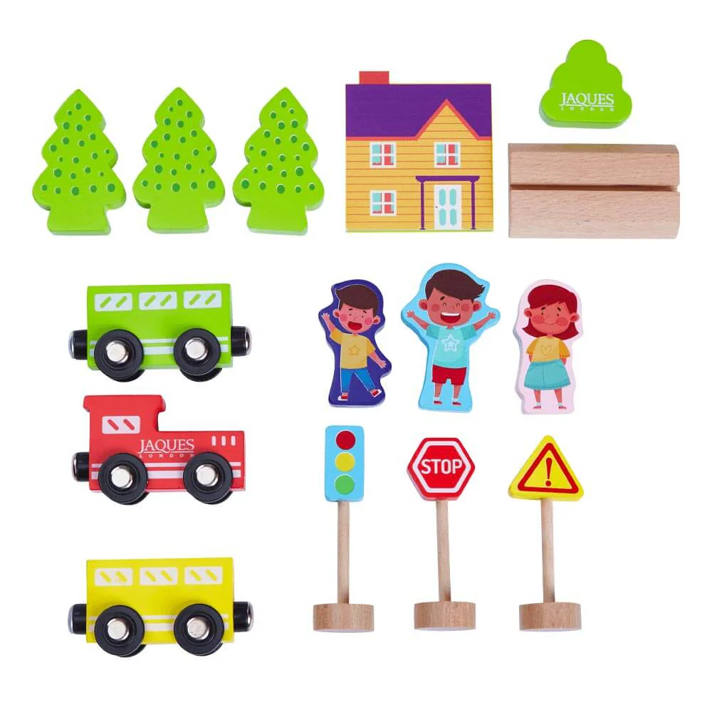 Wooden Train Set - Train for Kids - Image 7